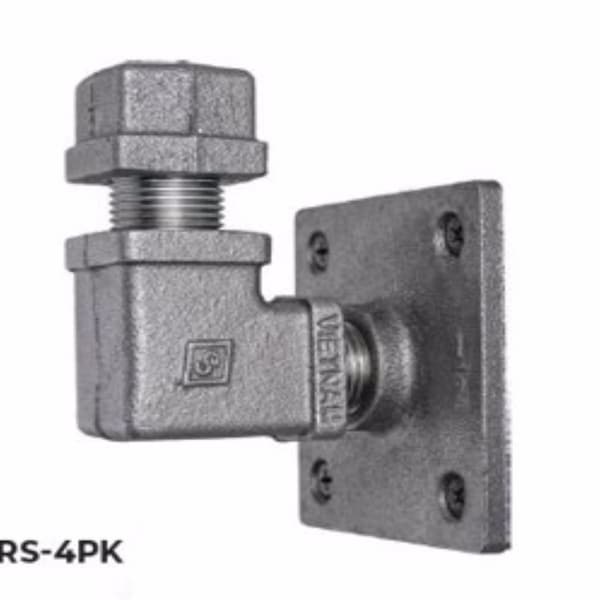 Stz STZ Industries 1/2 in. FIP each X 1/2 in. D FIP Black Malleable Iron Pipe Hook 36612SQSGLHOOK - main